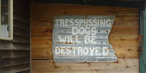 Old sign, Lot 50_Malone