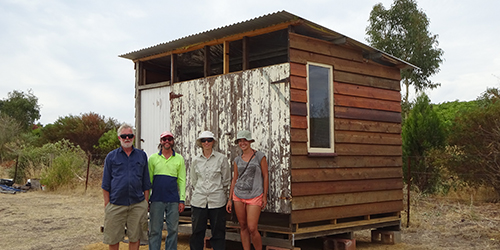 Culture Shack and Construction Crew - Ian, Steve, Susan &amp; Maxi_Malone